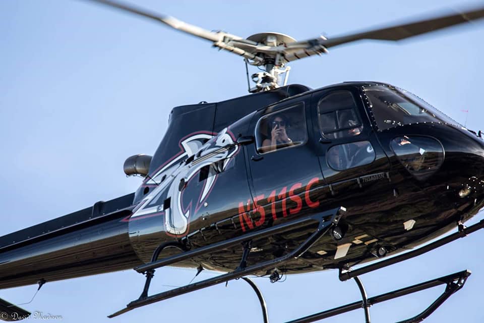 Warning: Helicopter Registered to Sabercat Productions
