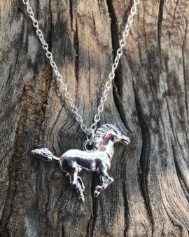 Wild Horse Necklace, Half Tail