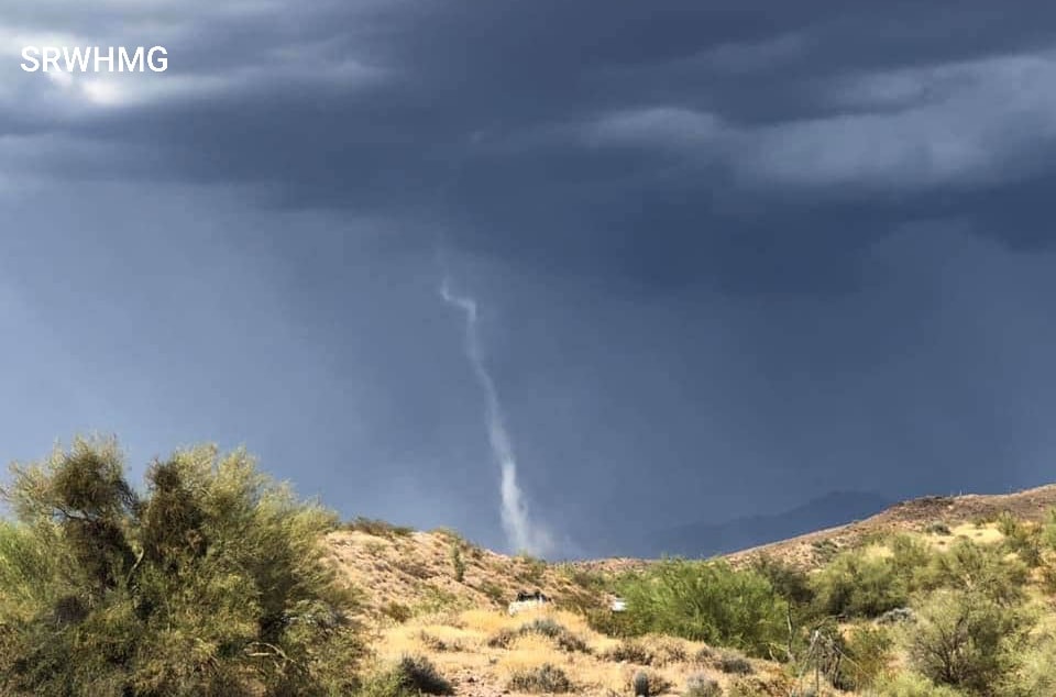 It’s finally raining, and…