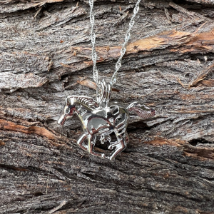 Horse Locket/Diffuser Pendent Necklace