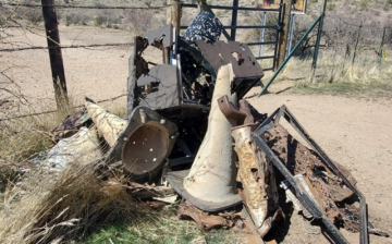 Some areas of the Tonto National Forest are becoming so shamefully trashed.
