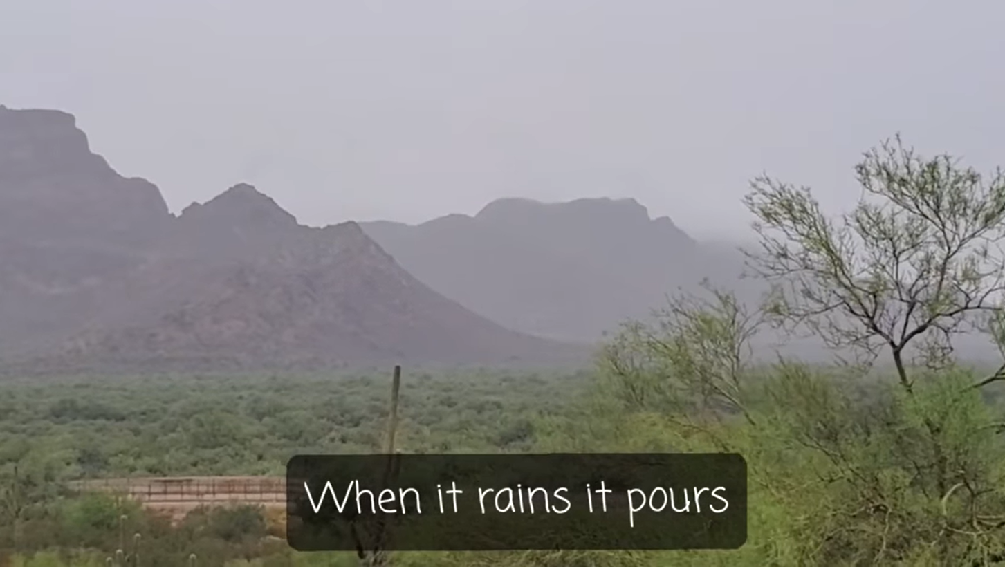 In Memory – When it rains, it pours.☔