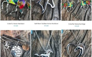 Consider to do some shopping that actually helps wild horses!