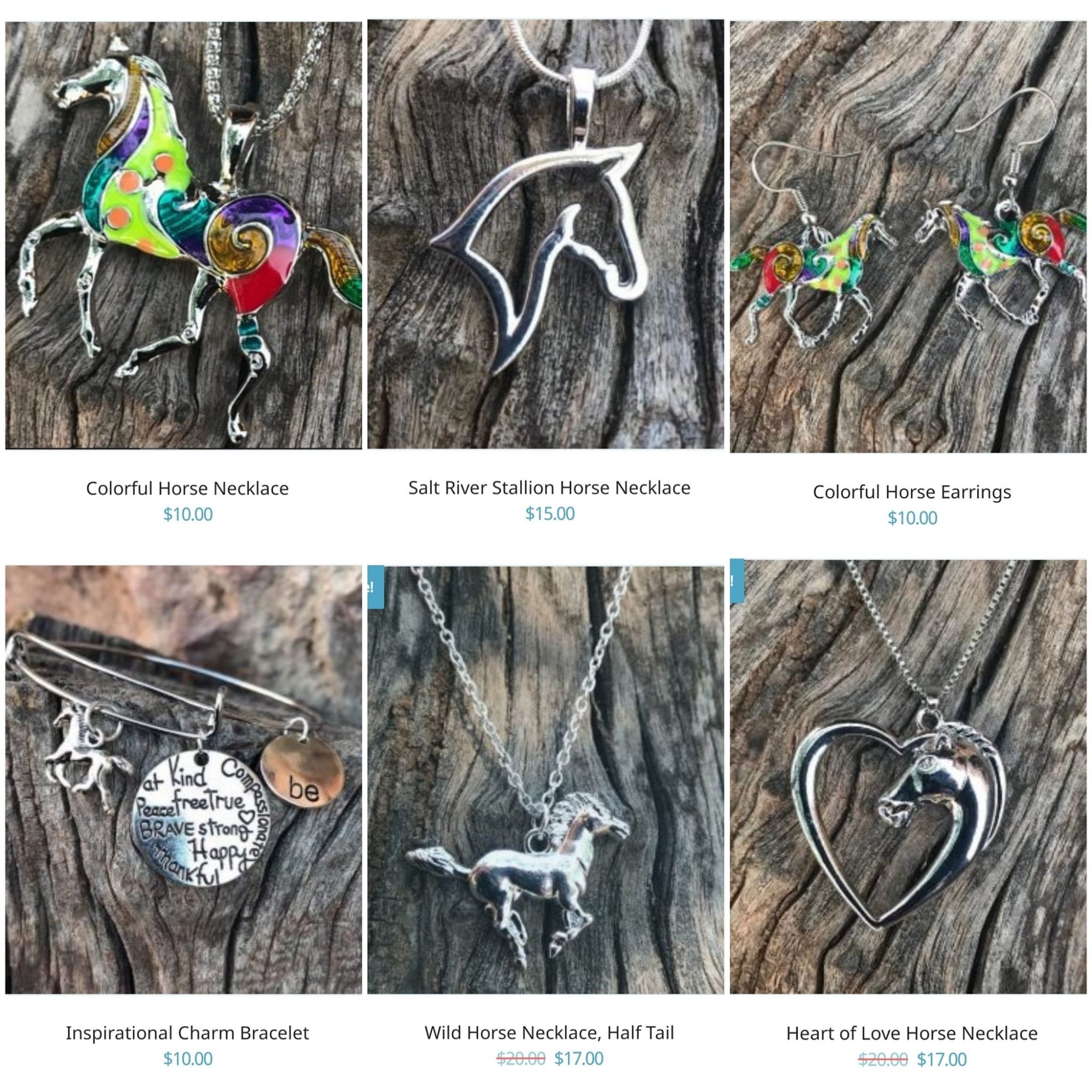 Consider to do some shopping that actually helps wild horses!