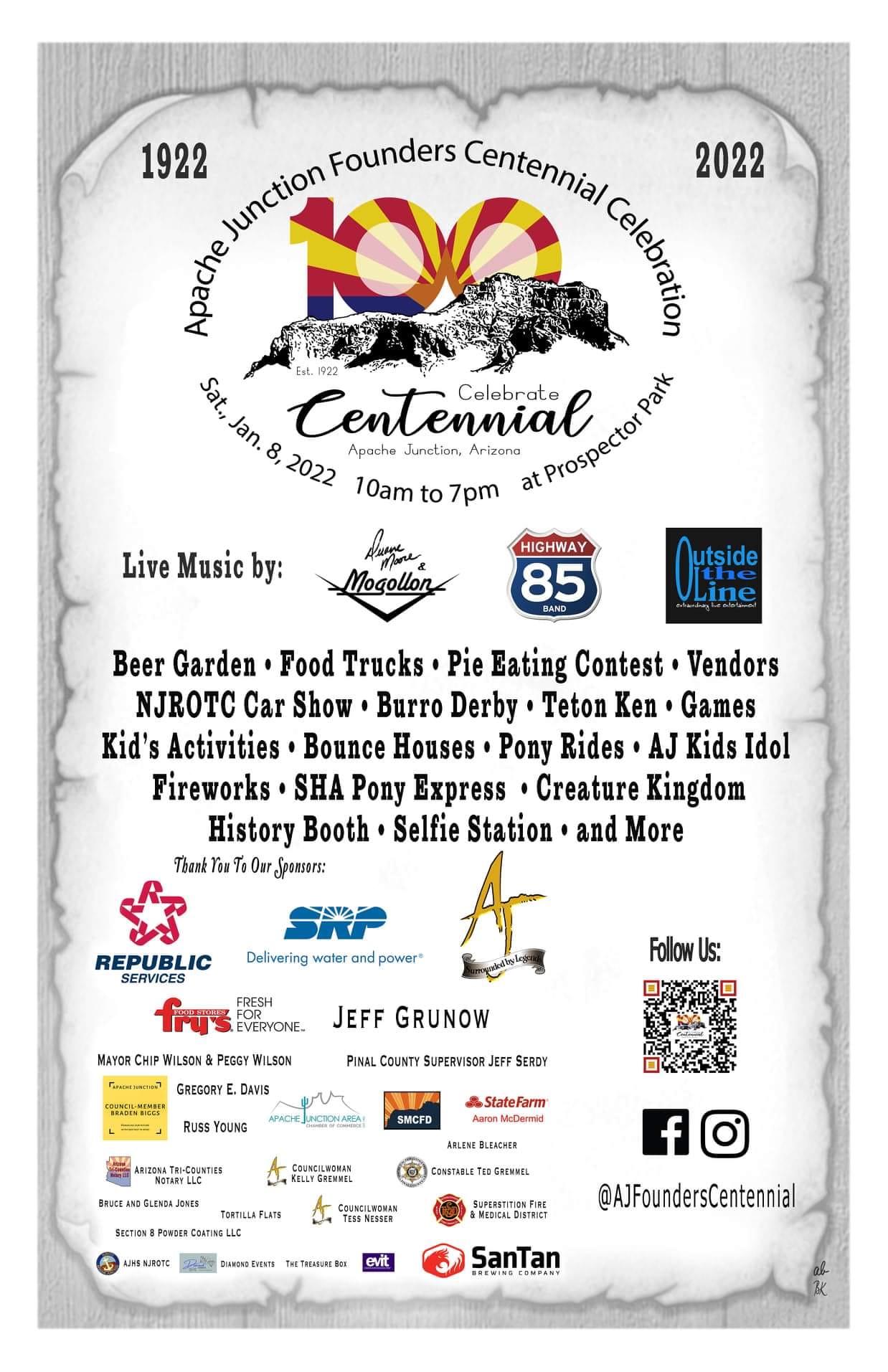 January 8th: Come on out….