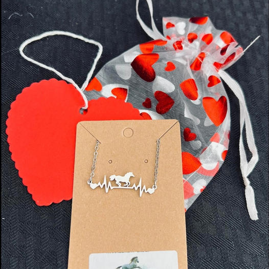 New necklace: Become a valued monthly sponsor and receive your very own Heartbeat Necklace!